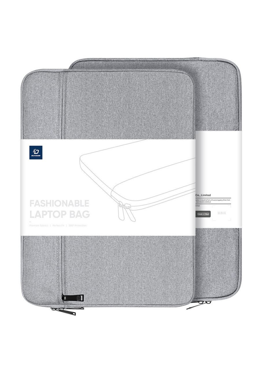 Чехол сумка LBTC Series для ноутбука 14-15.4" 28*39 см Light Gray Dux Ducis (324234554)