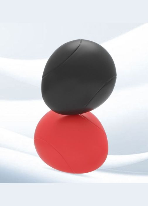 Ручка на руль автомобиля овальная Баранчик на руль Красный (М860237) No Brand (315825167)