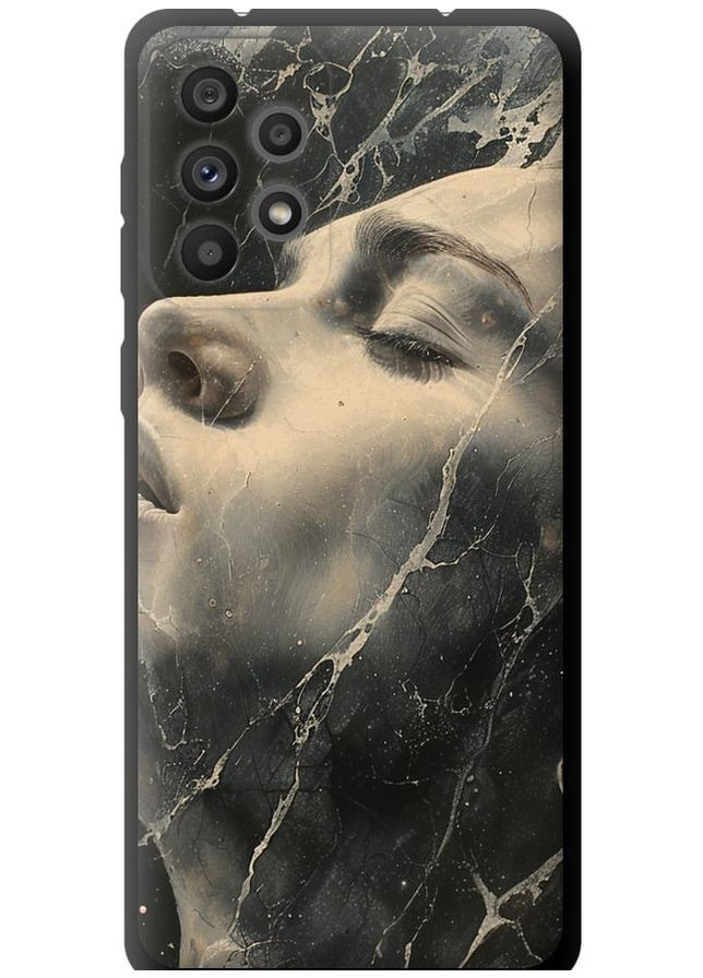 TPU чорний чохол 'Мармурова жінка' для Endorphone Samsung Galaxy A73 A736B (285708425)