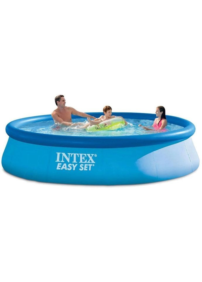 Надувной бассейн семейный 28143 (396х84 см), 7290 л Intex (334255778)