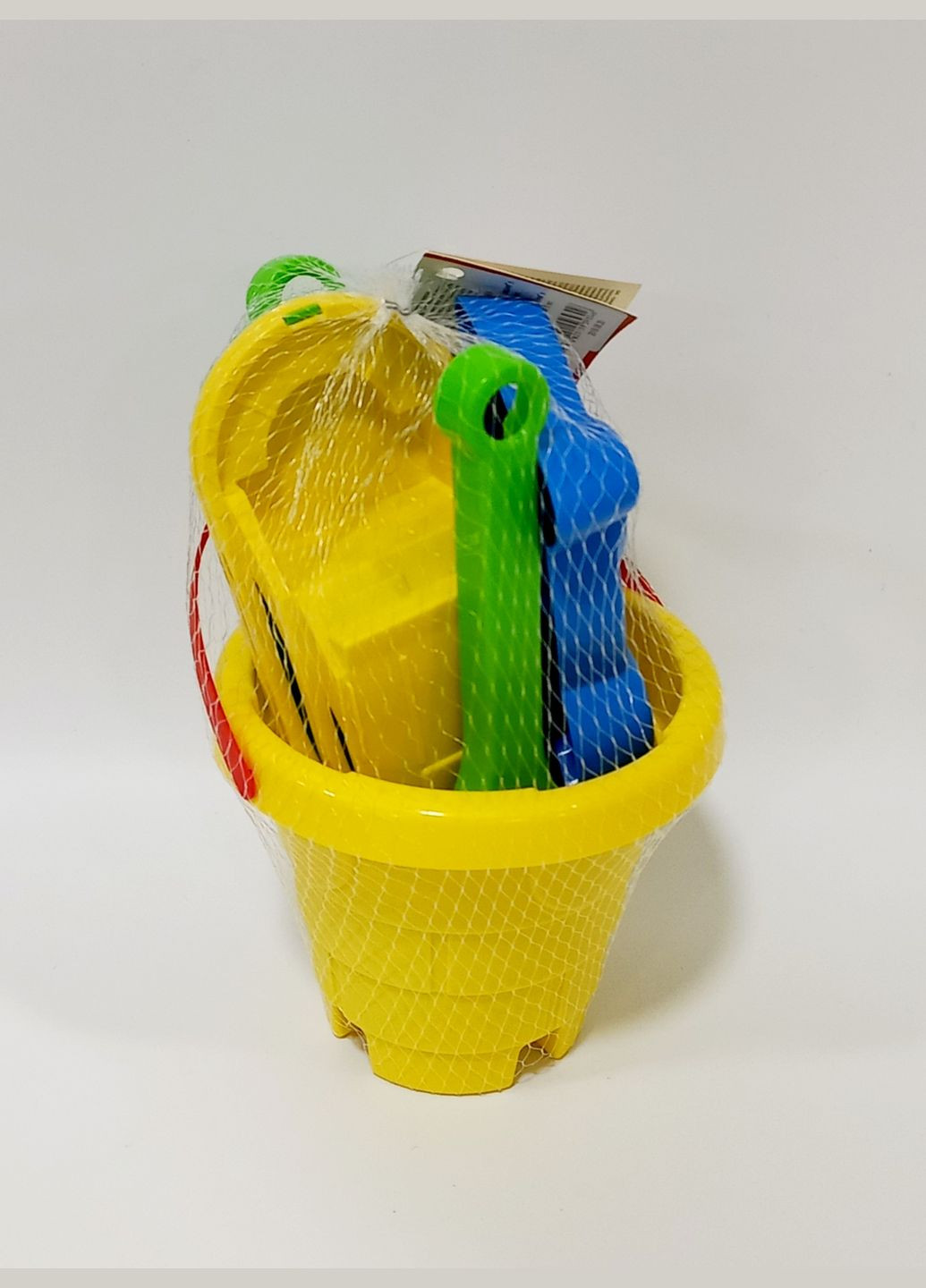 Набір для піску "Вежа" з корабликом 6 елементів, 39304 (4820159393046) Жовтий Тигрес (306830669)