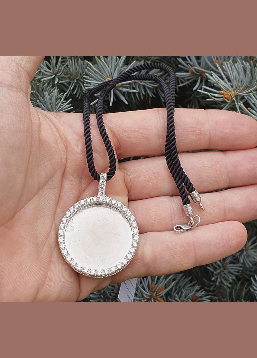 Кулон под фото 3720 Maxi Silver (337133664)