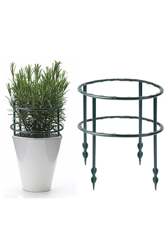 Пластиковая опора для растений высотой 27 см– для комнатных вьющихся цветов, упаковка 4 шт No Brand (316262053)