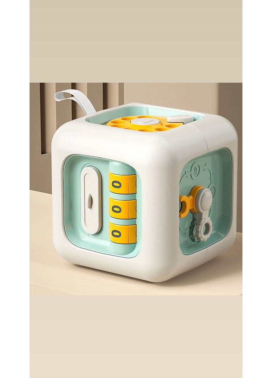 Мини бизикуб для развития мелкой моторики для малышей 18 мес. No Brand (366971248)