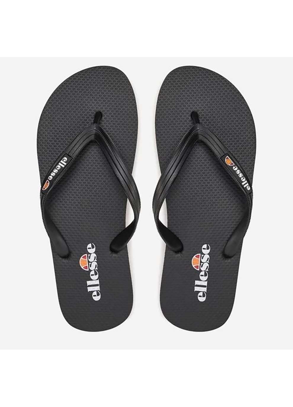 Черные повседневные шлепанцы ls25 flipflop черный Ellesse
