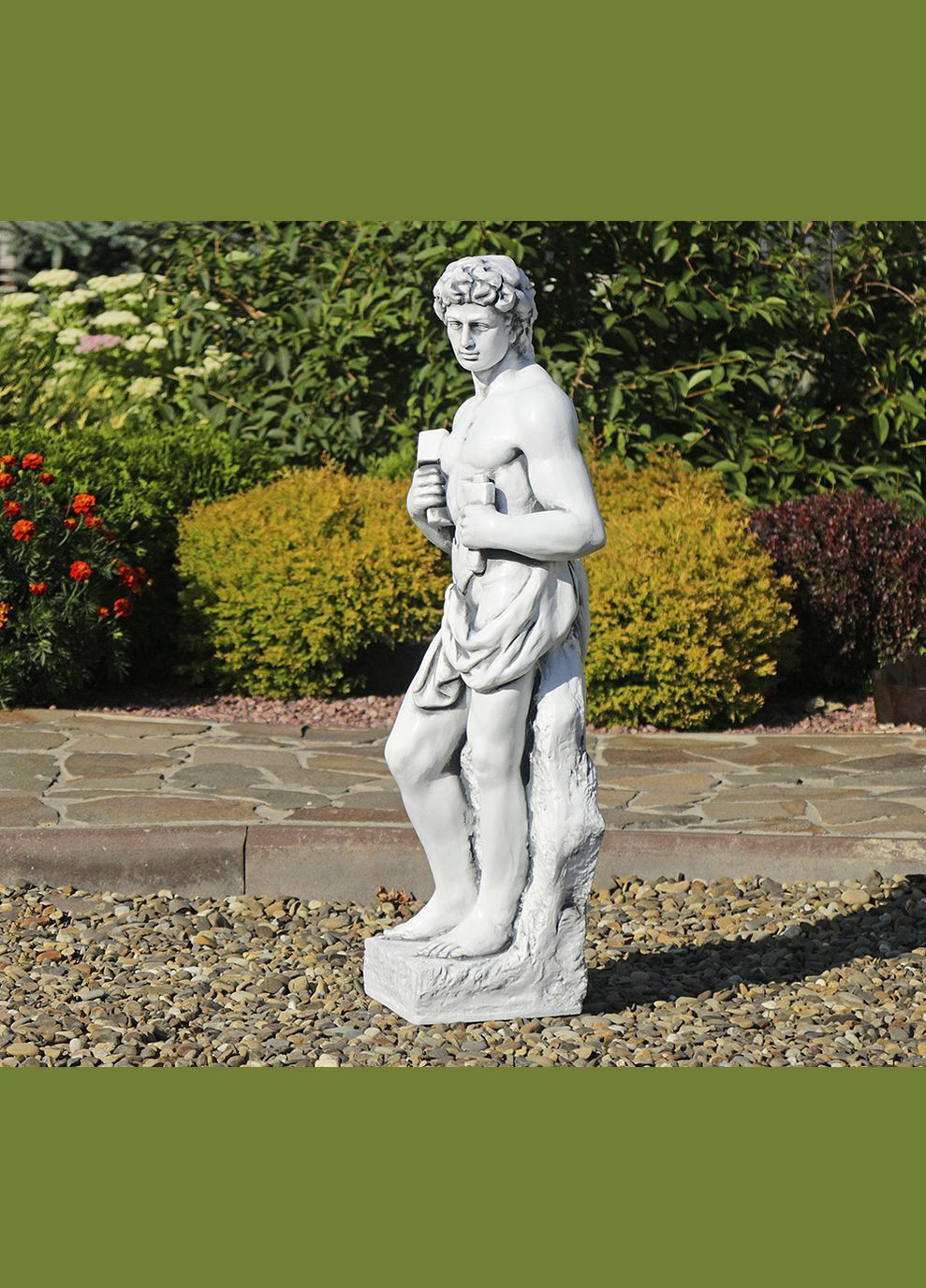 Садова скульптура Бог будівництва 84х30х22 см (ССП12043 ) Гранд Презент (284419137)