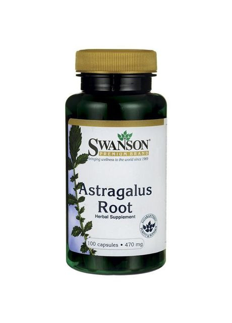 Астрагал корень поддержка сердца и печени, Astragalus Root,, 470 мг, 100 капсул Swanson (364311132)