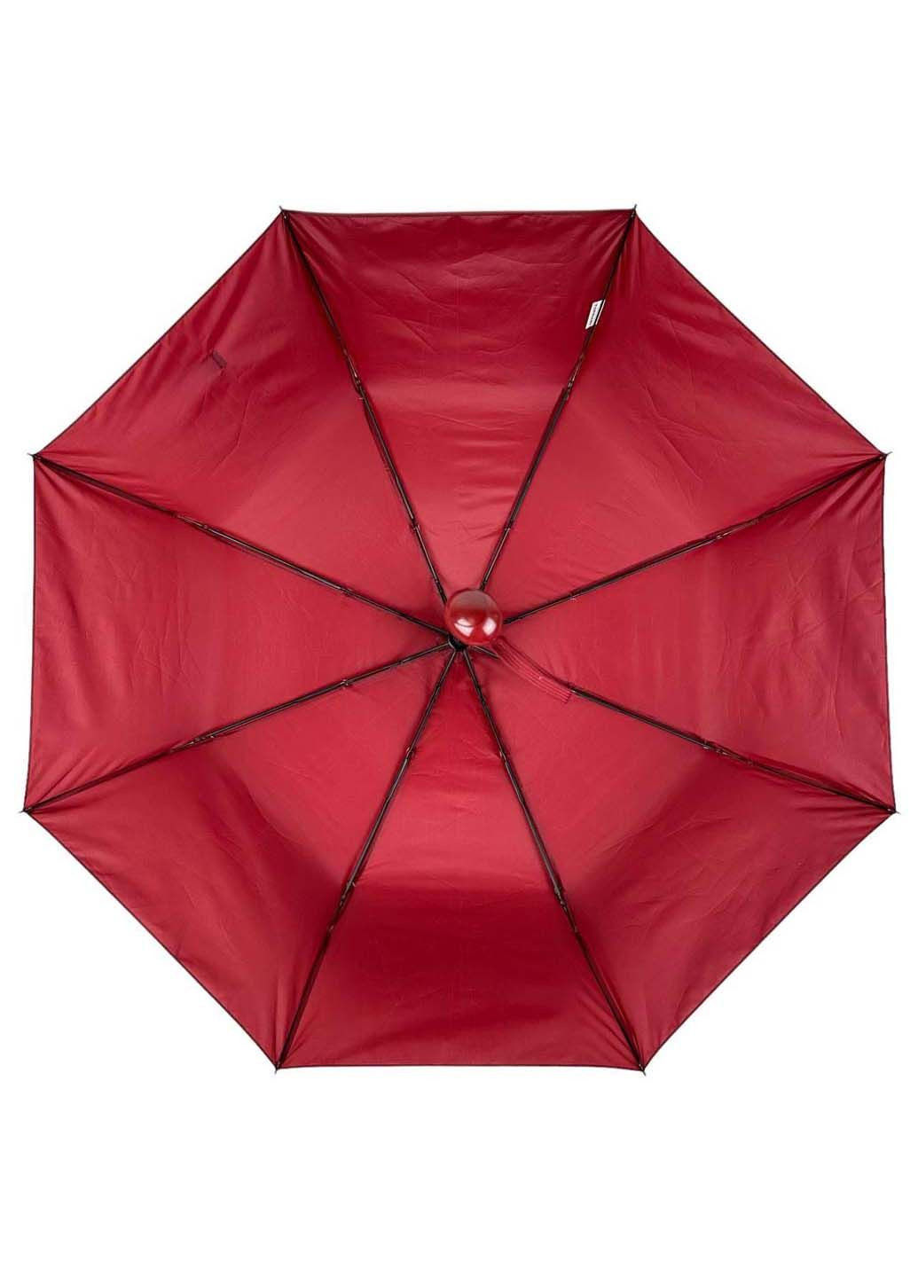 Женский однотонный зонт полуавтомат на 8 спиц Toprain (289977414)