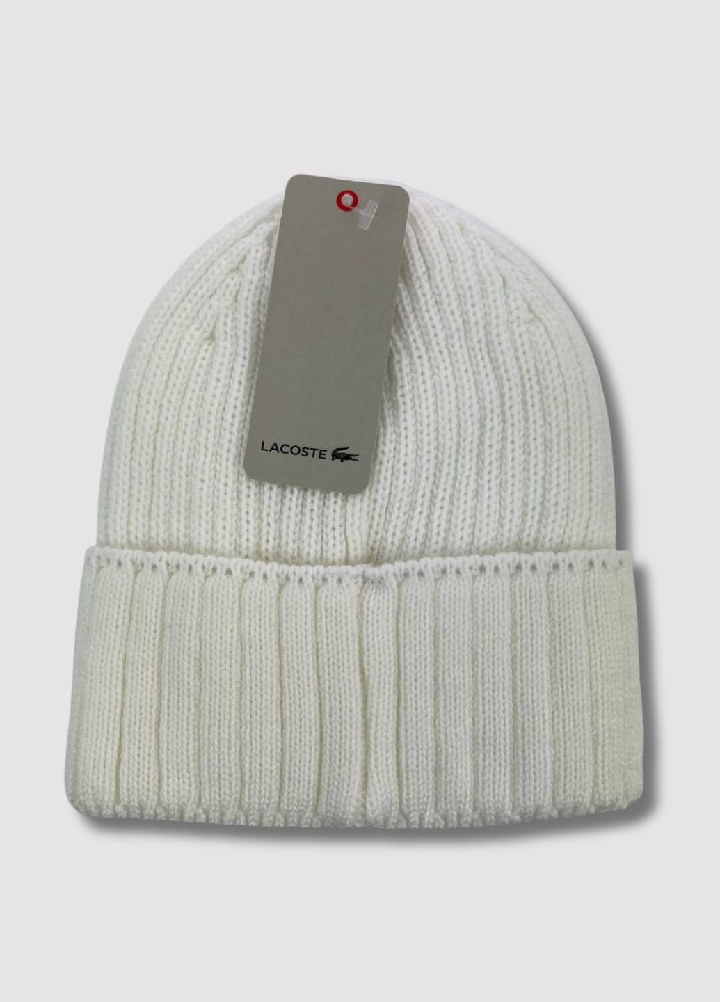 Зимняя шапка бини на флисе - Lacoste / Лакоста No Brand Шапка біні (367117362)