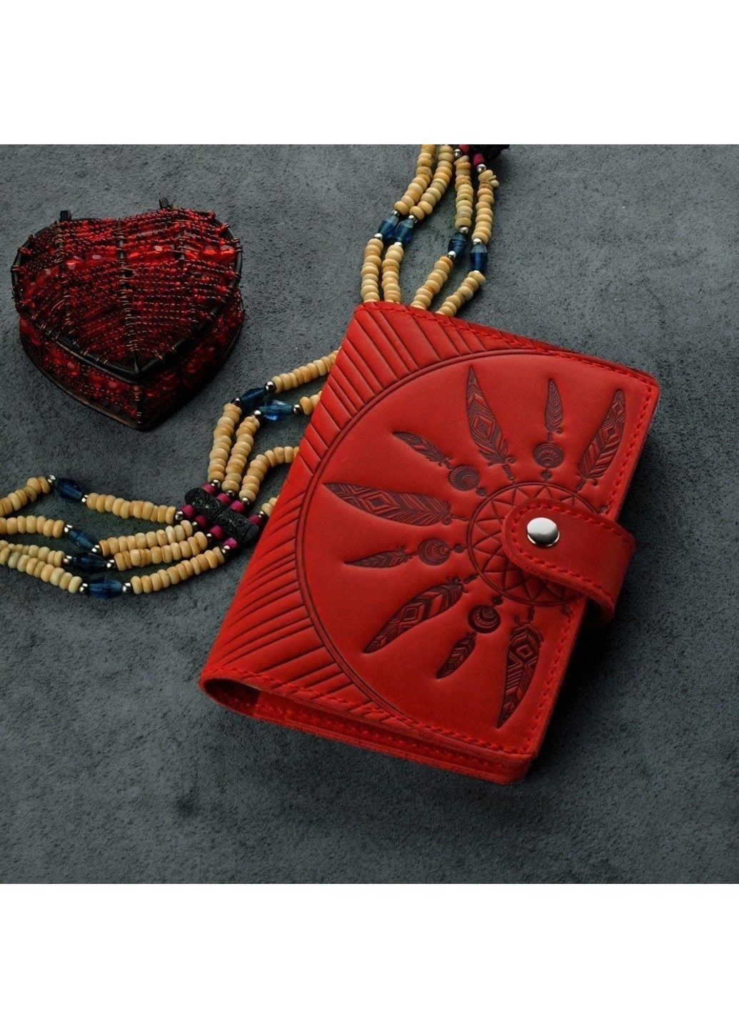 Обложка для паспорта из кожи 3.0 «Инди» bn-op-3-nn-ls BlankNote (293056314)