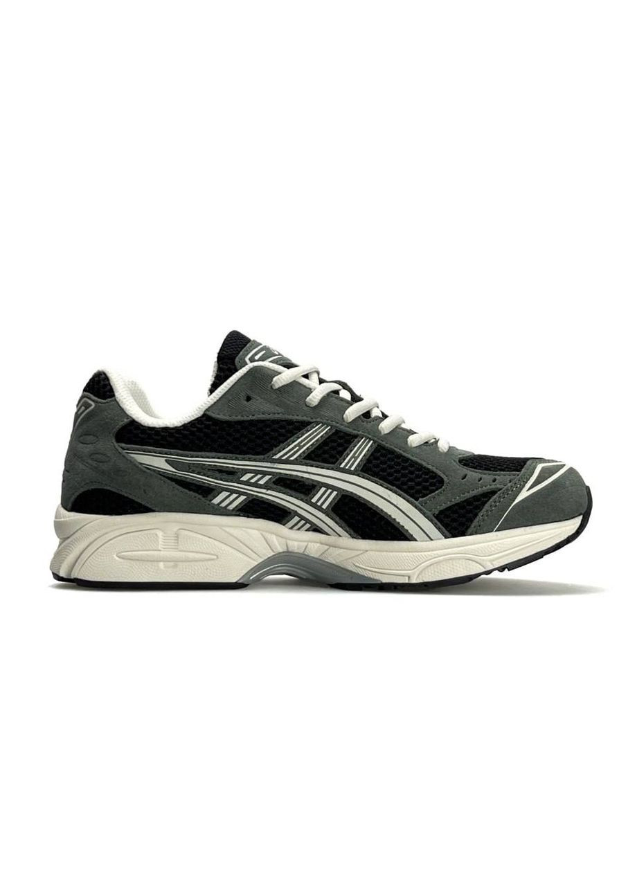 Сірі Осінні кросівки чоловічі asics No Brand Gel-Kahana 14 Green Black