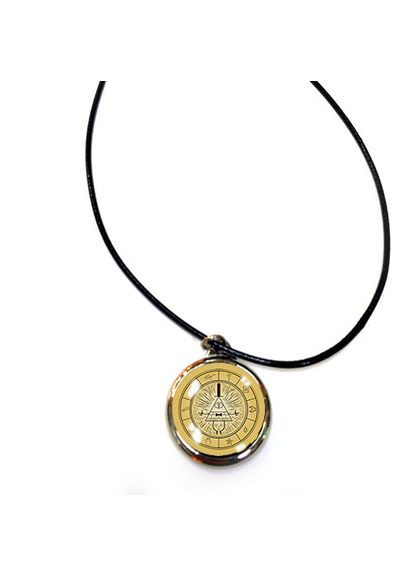 Кулон підвіска на шию Білл Шифр Гравіті Фолз Gravity Falls (ku_041) No Brand (365755747)