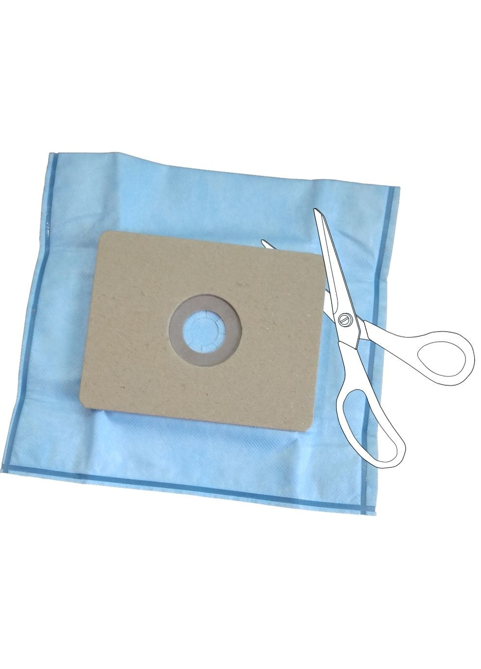 УНИВЕРСАЛЬНЫЕ одноразовые мешки FS 0003 (5 шт в упаковке) для пылесосов Filter Systems FS0003 (331888275)