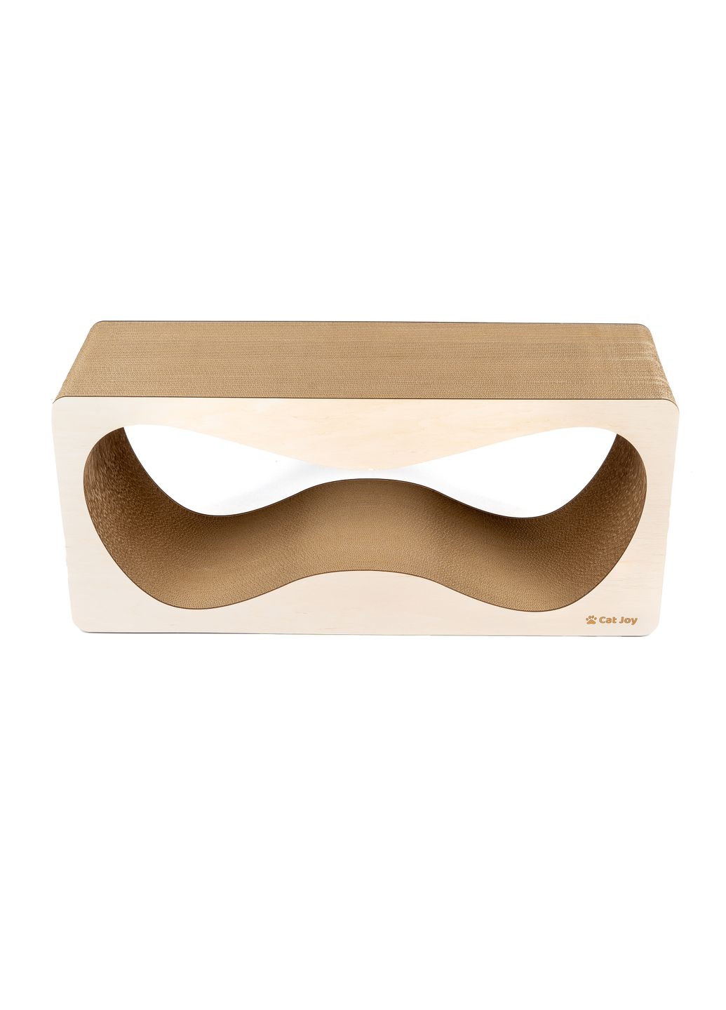 Когтеточка большая Беж ДхВхШ 84х37х29 см Cat Joy Гранж (307288286)