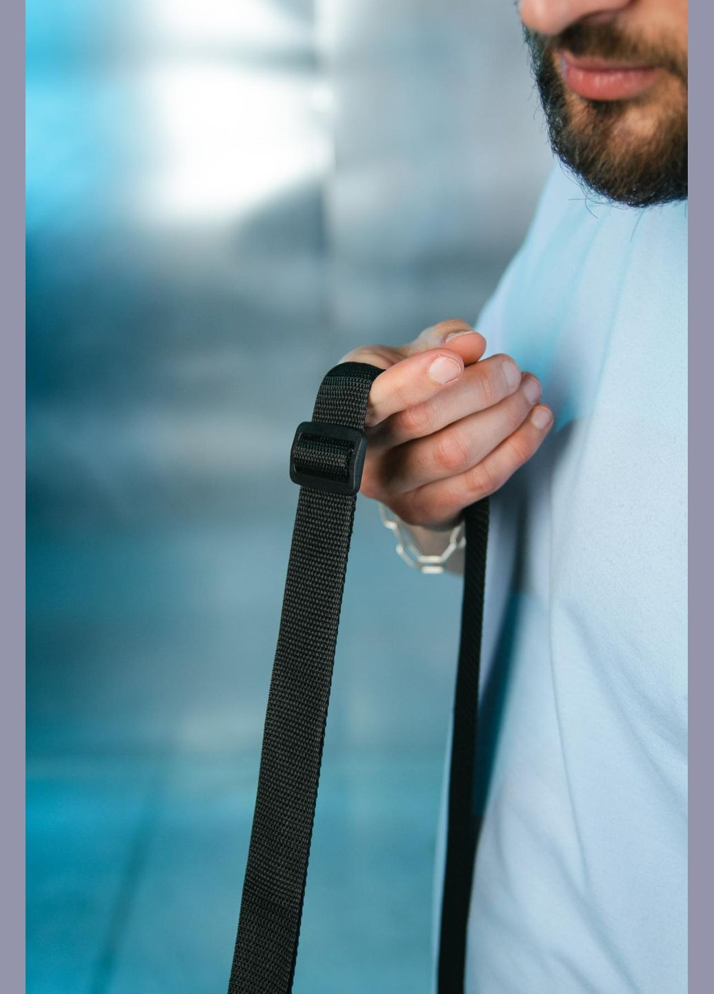 Барсетка 1000d серая No Brand (322948559)