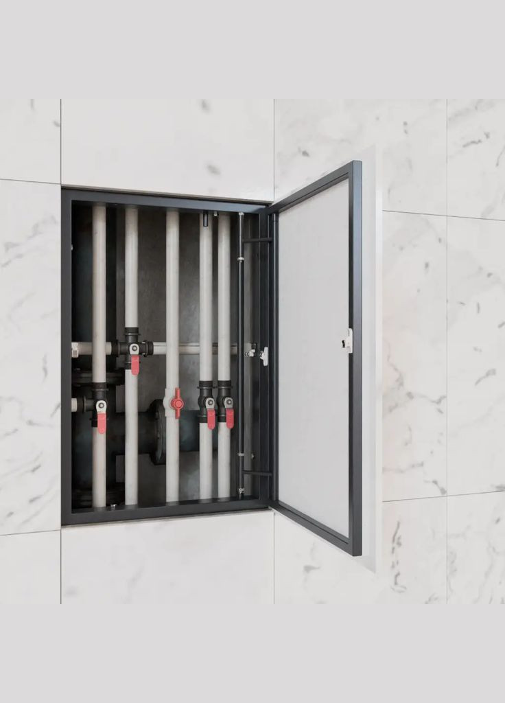 Ревізійний люк під плитку 250x300 мм (ШxВ) Ревізор, розпашний натискний ProfiLuxe (330250841)