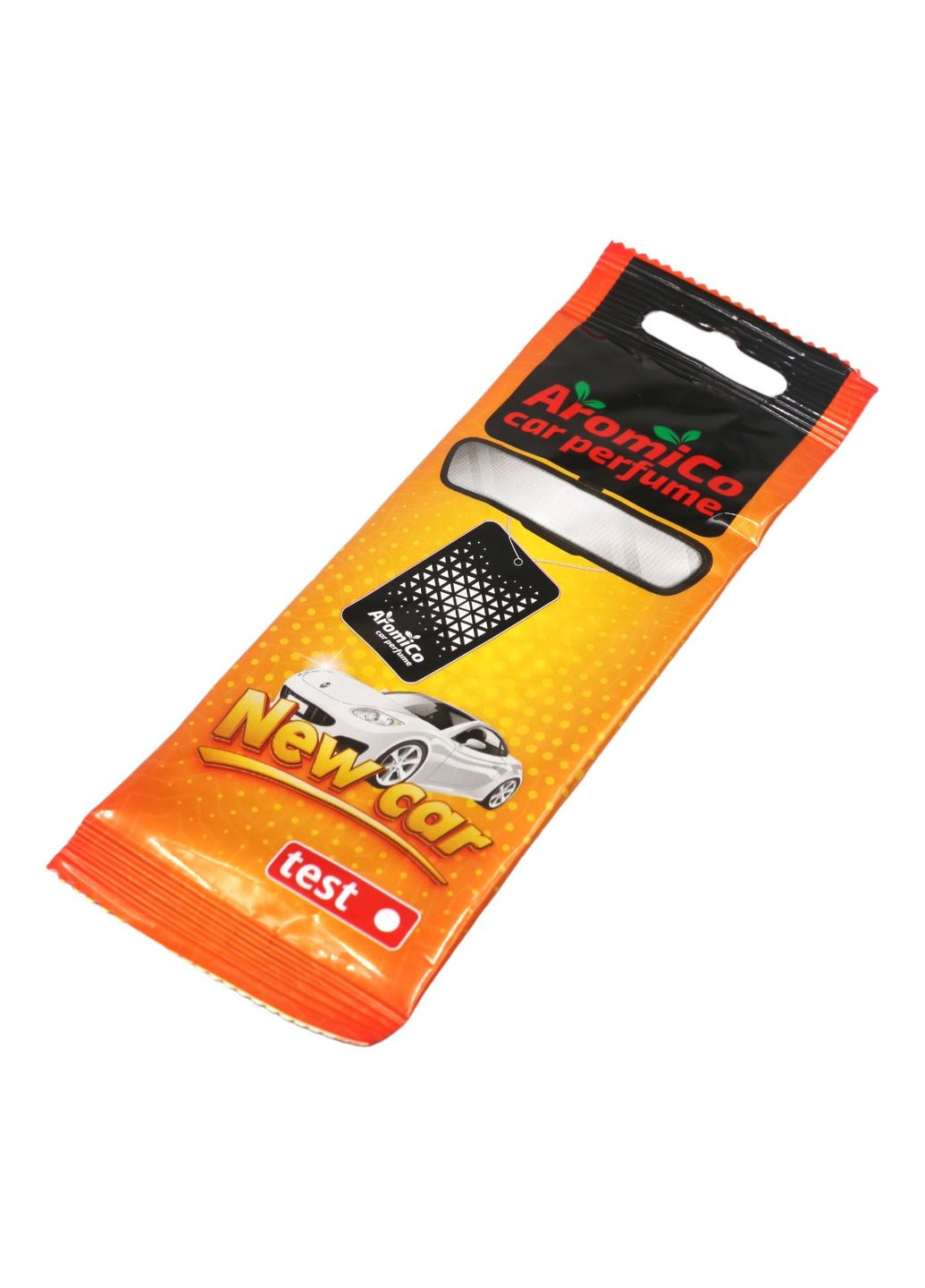Ароматизатор автомобильный картонный New car Aromico (301125916)