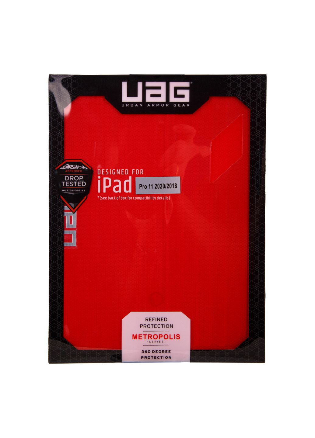Чохол Metropolis для iPad Pro 2018-2022 (11") Carbon Fiber UAG APPLE iPad Pro 11" 2018,Apple iPad Pro 11" 2021,Apple iPad Pro 11" 2022,Apple iPad Pro 11" 2020 (336939648)