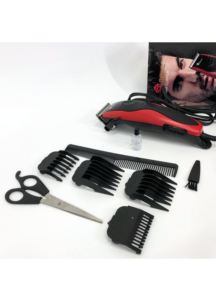 Электрическая машинка с насадкой для бороды MS-3304, ON-199 Окантовочная машинка Domotec (351486433)