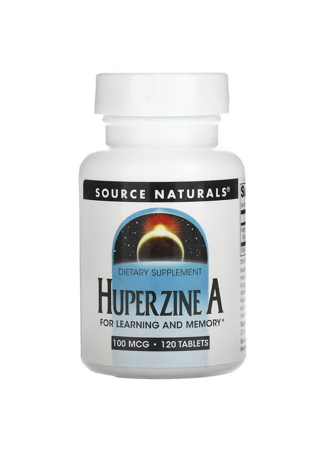 Натуральна добавка Huperzine А 100 mcg, 120 таблеток Source Naturals (293342847)