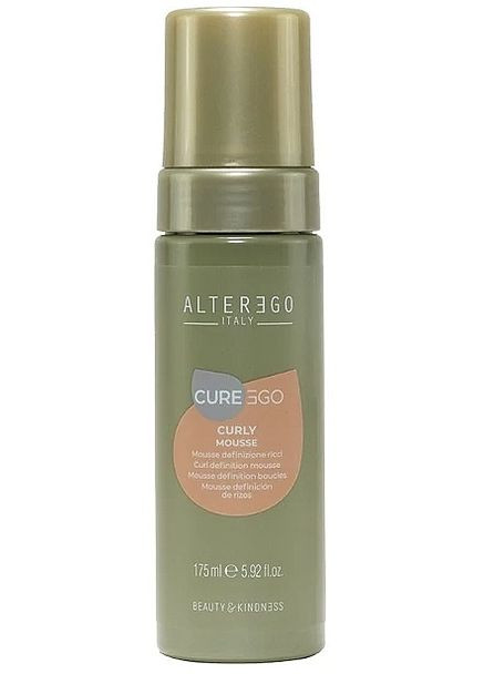 Мус для виткого або хвилястого волосся Cureego Curly Hair Mousse 175ml (1334493-8832513) Alter Ego (368626109)