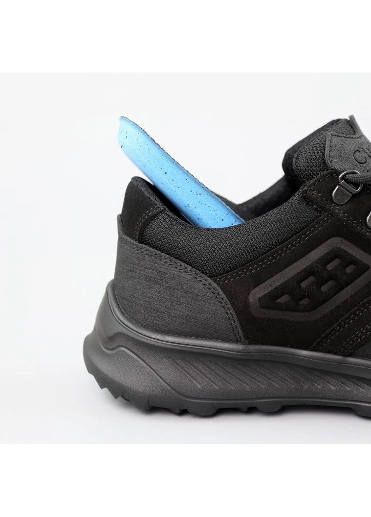 Цветные всесезонные кроссовки мужские кожаные черные спортивные seli Clubshoes