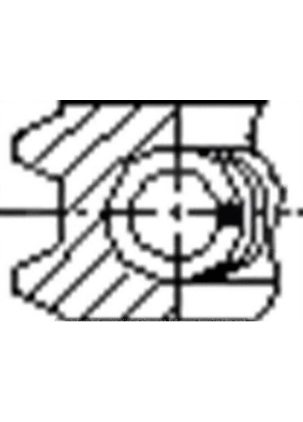 Кольца поршневые (1CYL) IVECO 94.4 (3/2/2.5) 2.8TD 8140.23/8140.63 FR10-209200 Freccia (368533230)