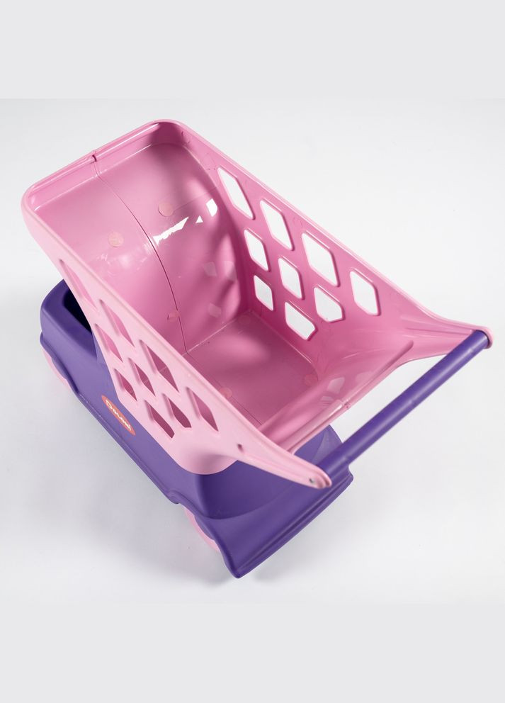 Дитяча іграшка каталка автомобіль із кошиком, візок супермаркет, толокар " " Doloni (341309545)