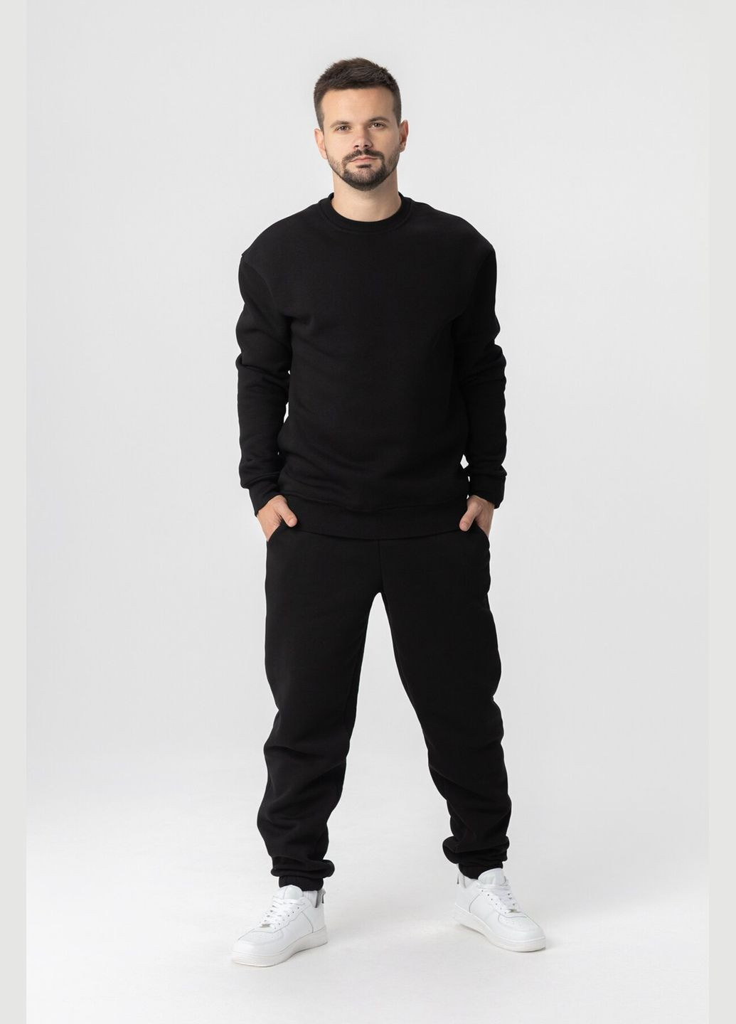 Чорний світшот чоловічий mbc02301 baza (2000990032218w) shop (2000990032218) Demos (315966745)