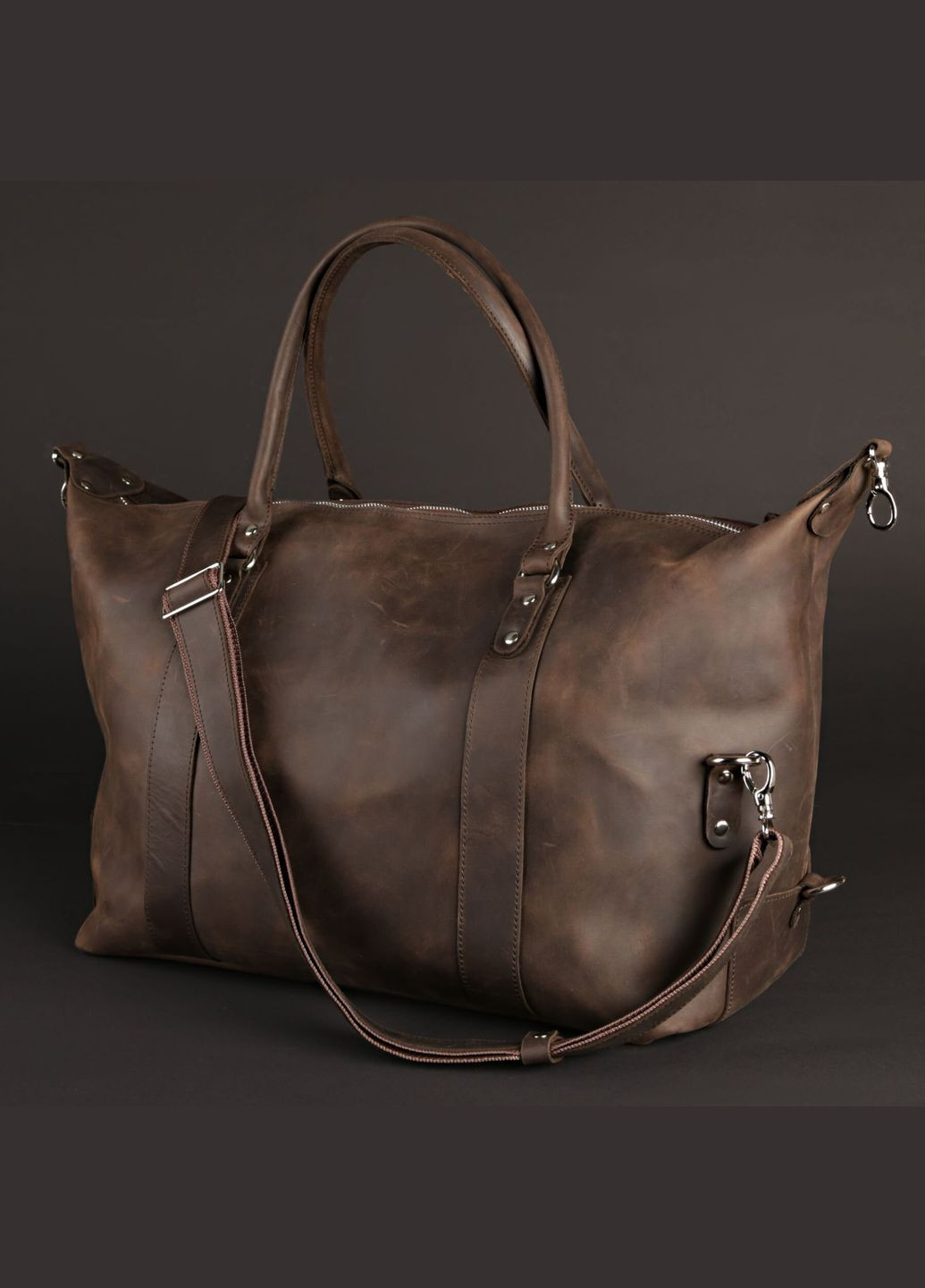 Сумка дорожня 11019 Коричнева Shvigel (331907521)