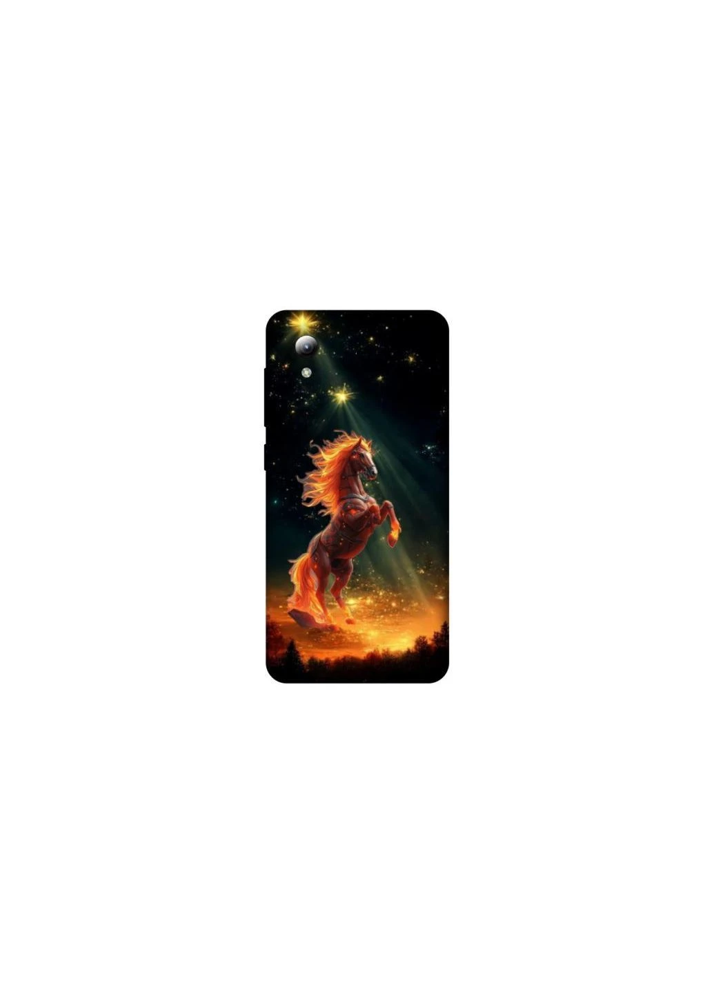 Чехол на ZTE Blade A3 (2019) Red Fire Horse ver.2 Frontalka (375683122)