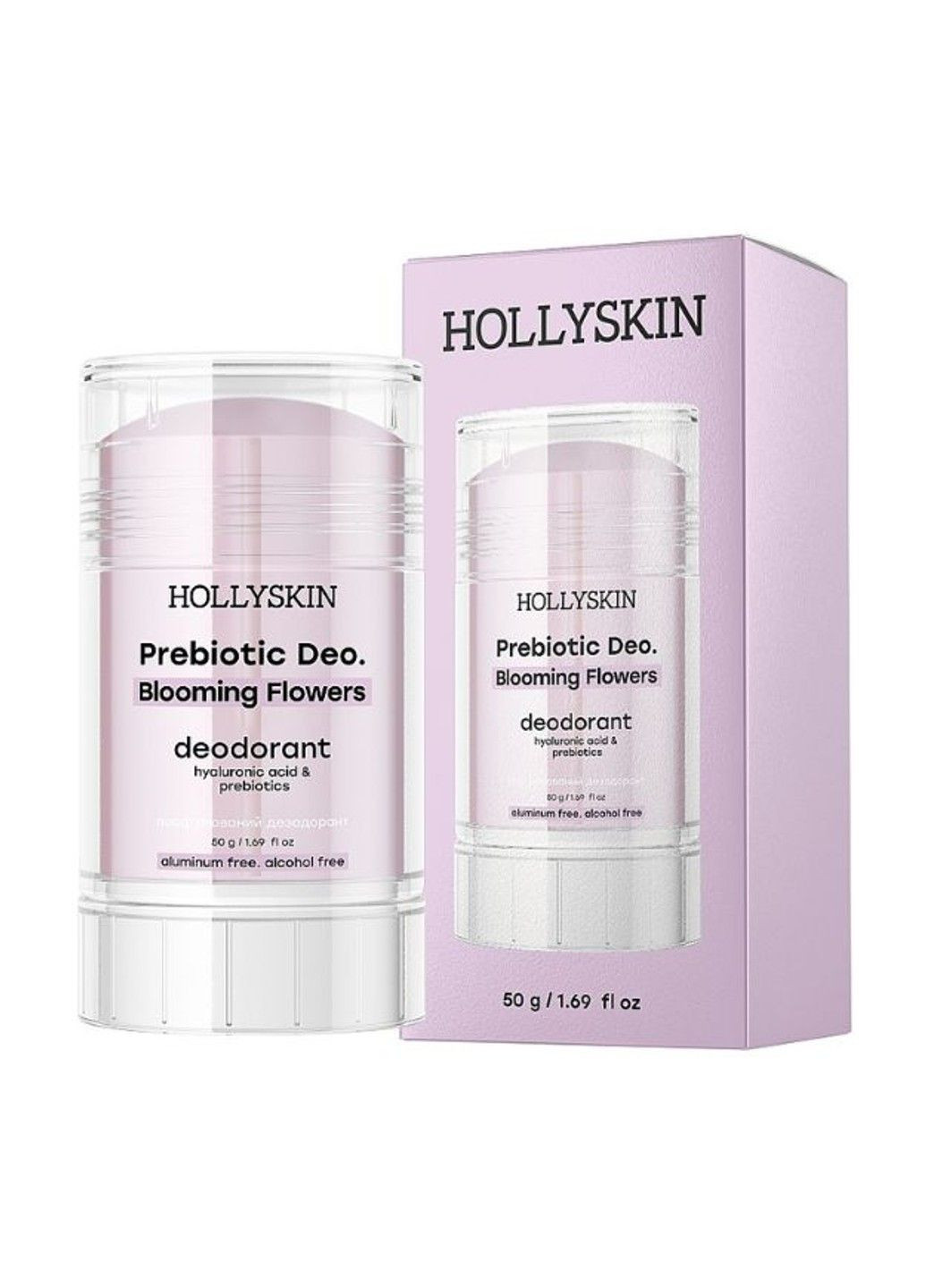 Парфумований дезодорант з гіалуроновою кислотою і пребіотиками Prebiotic Deo. Blooming Fl Hollyskin (301084086)