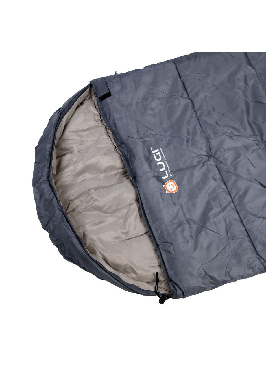 Спальний мішок водонепроникний з капюшоном, сірий LUGI (321997877)