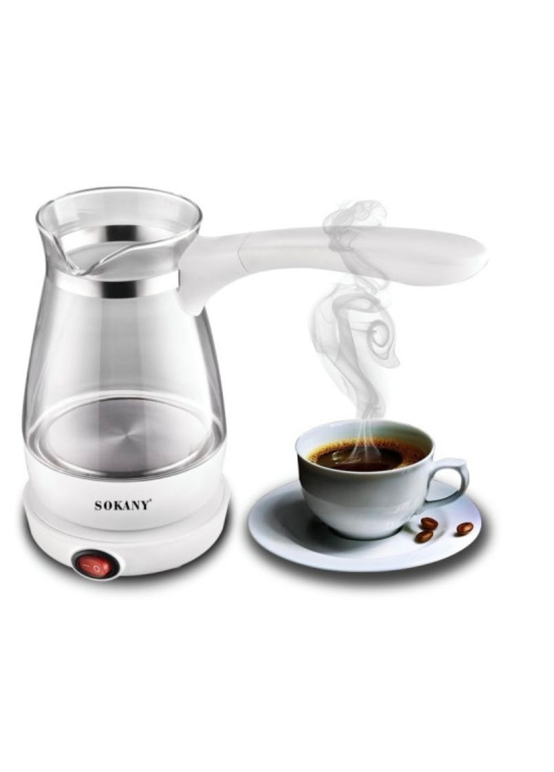 Кофеварка-турка электрическая турецкий кофейник электротурка 500 мл 600 Вт (SS811) Sokany (361385252)
