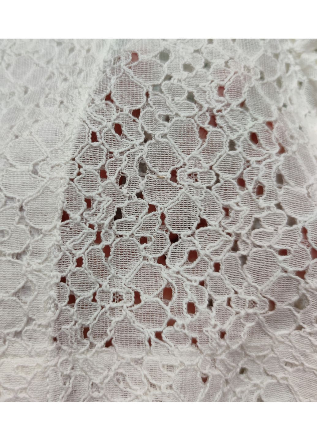 Дитяче мереживне болеро для дівчинки 128 см Молочне Supertrash (367108419)