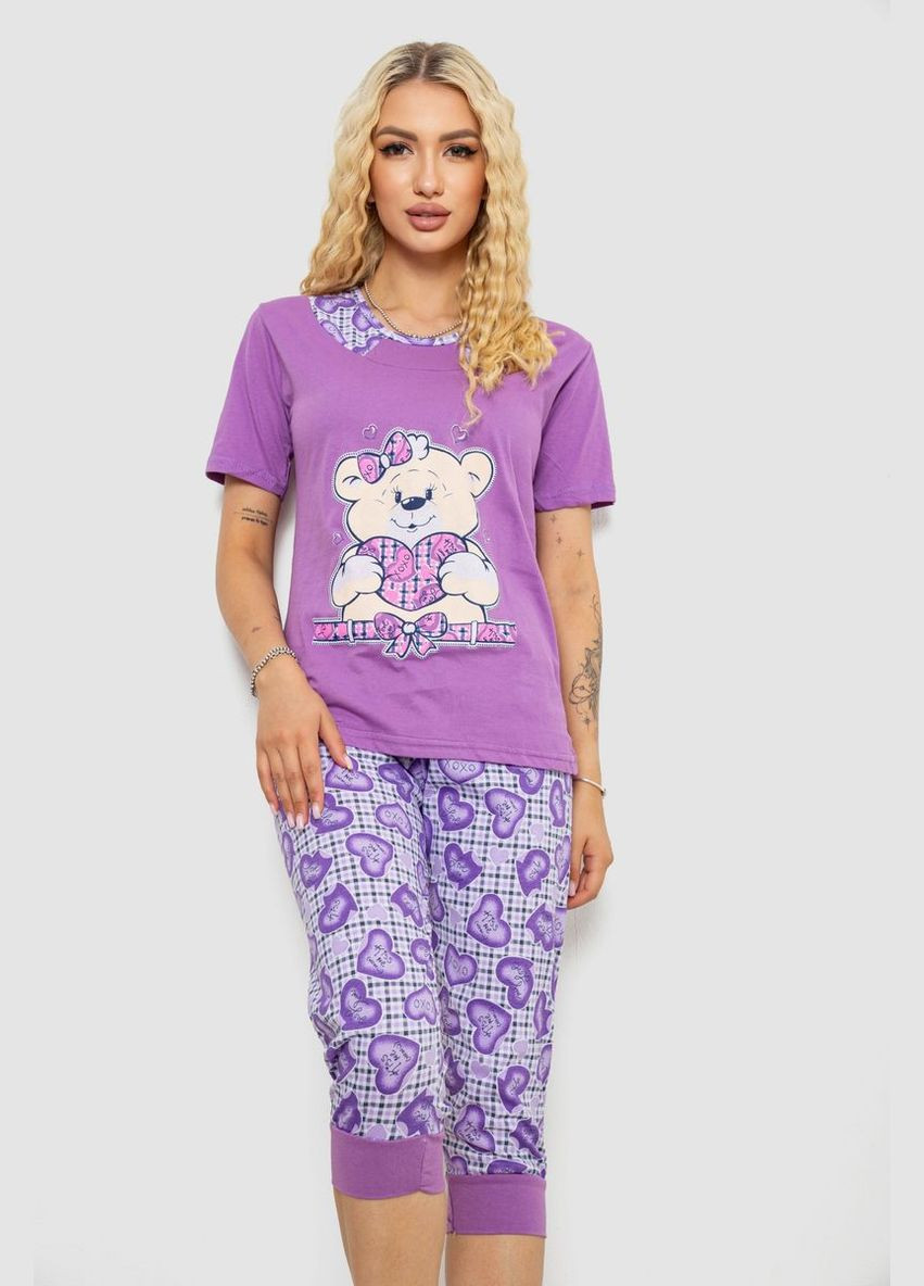 Сиреневая пижама женская, 243r03675 Ager