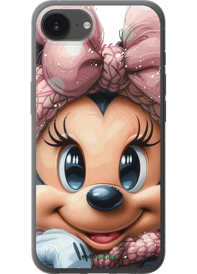 Чехол на iPhone 16e Минни Маус с бантиком "6055u-3971-70447" Endorphone (373231772)