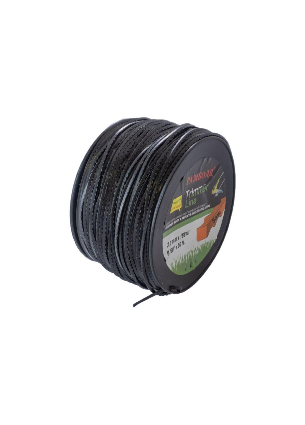 Леска для триммера 3.0 мм x 168 м квадрат пиранья (SA 3*168) Рамболд (341533227)