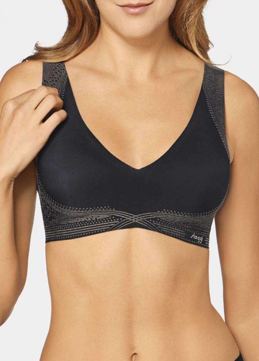 Чорний бюстгальтер Sloggi