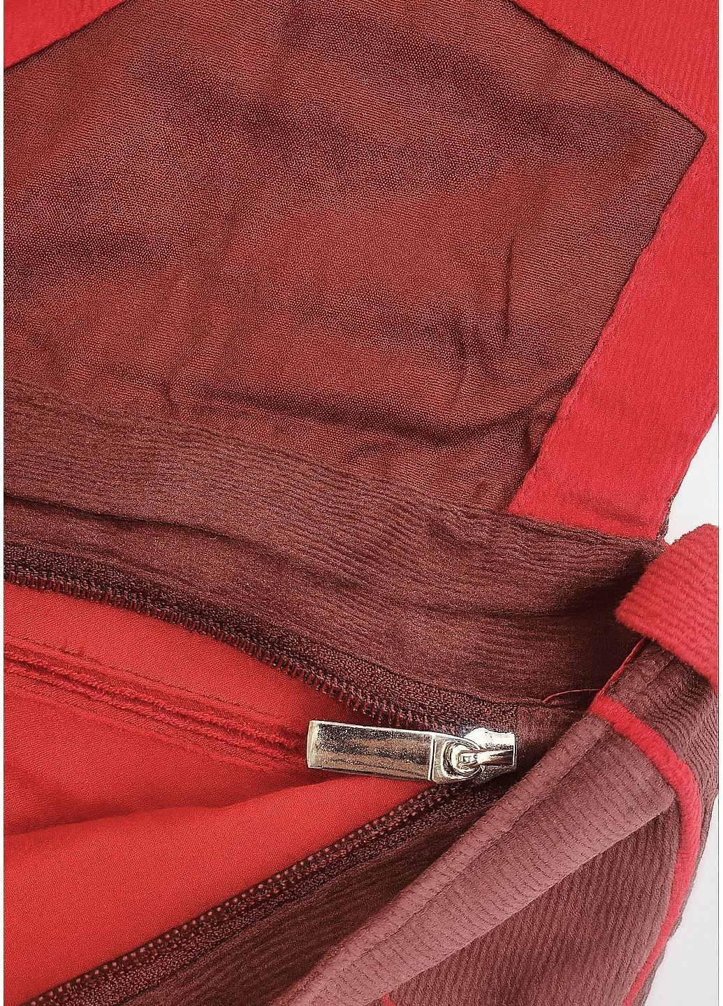 Жіноча сумка бордова crossbody з принтом Avispada (360856859)