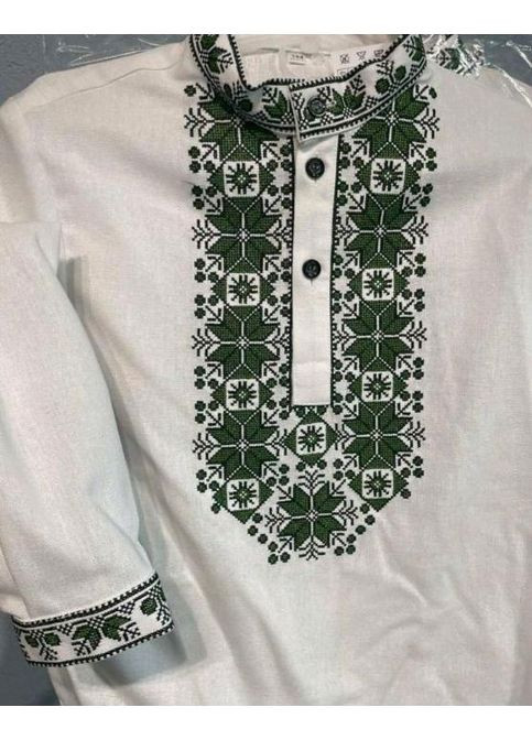 Белая вышиванка Olana (355413919)