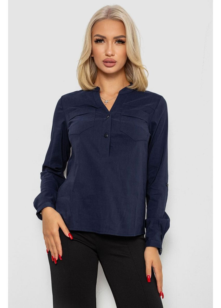 Синіти блуза однотонна,, 230r96-10 Ager