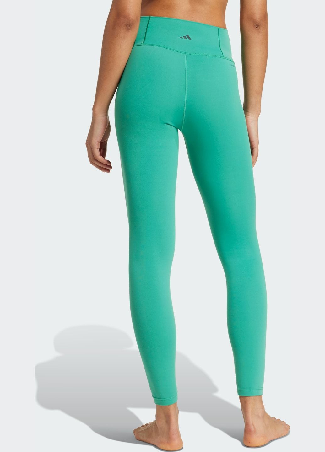 Зеленые демисезонные леггинсы all me 7/8 adidas