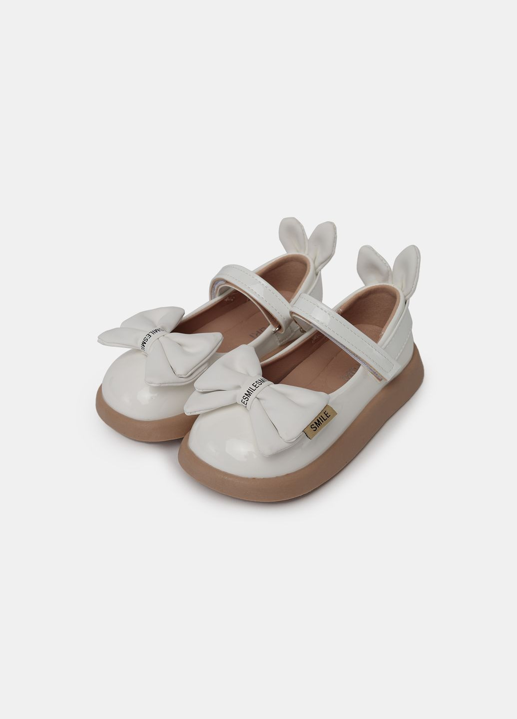 Белые туфли для девочки цвет белый цб-00238635 Yuki