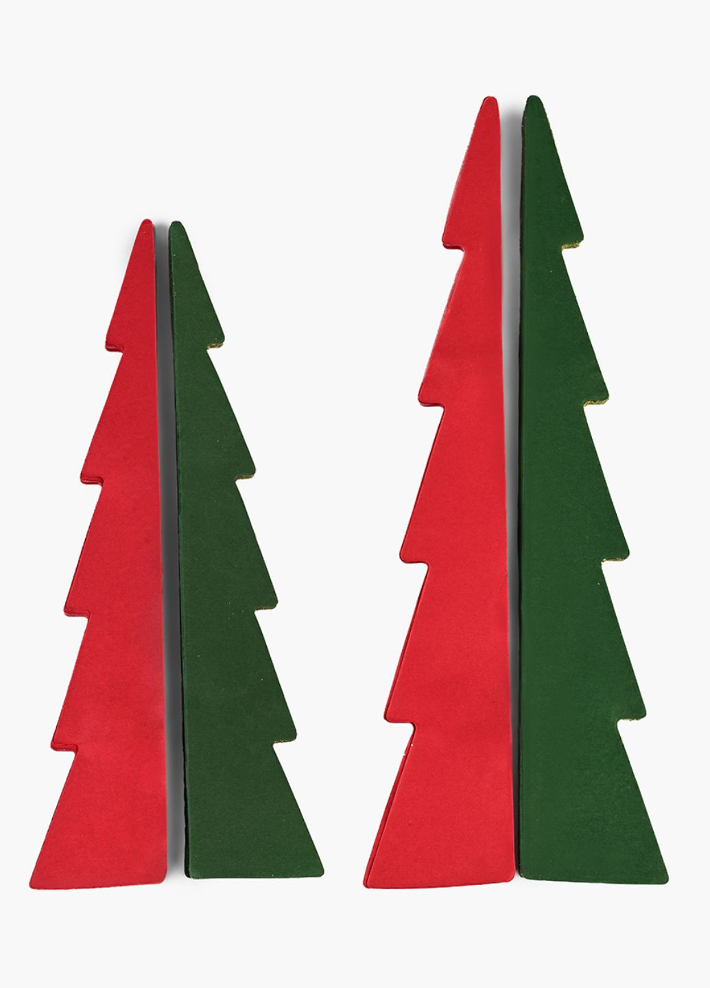 Ялинка паперова декоративна з блискітками 30 см MVM (311952123)