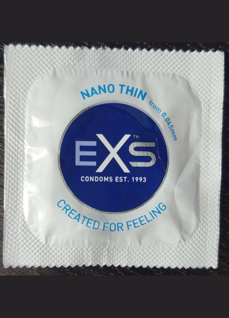 Презервативы Nano Thin Тонкие презервативы, всего 0,045 мм. EXS (316090459)