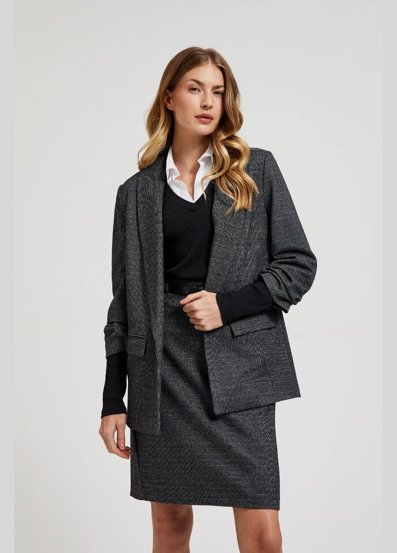 Серый женский жакет женский Moodo -