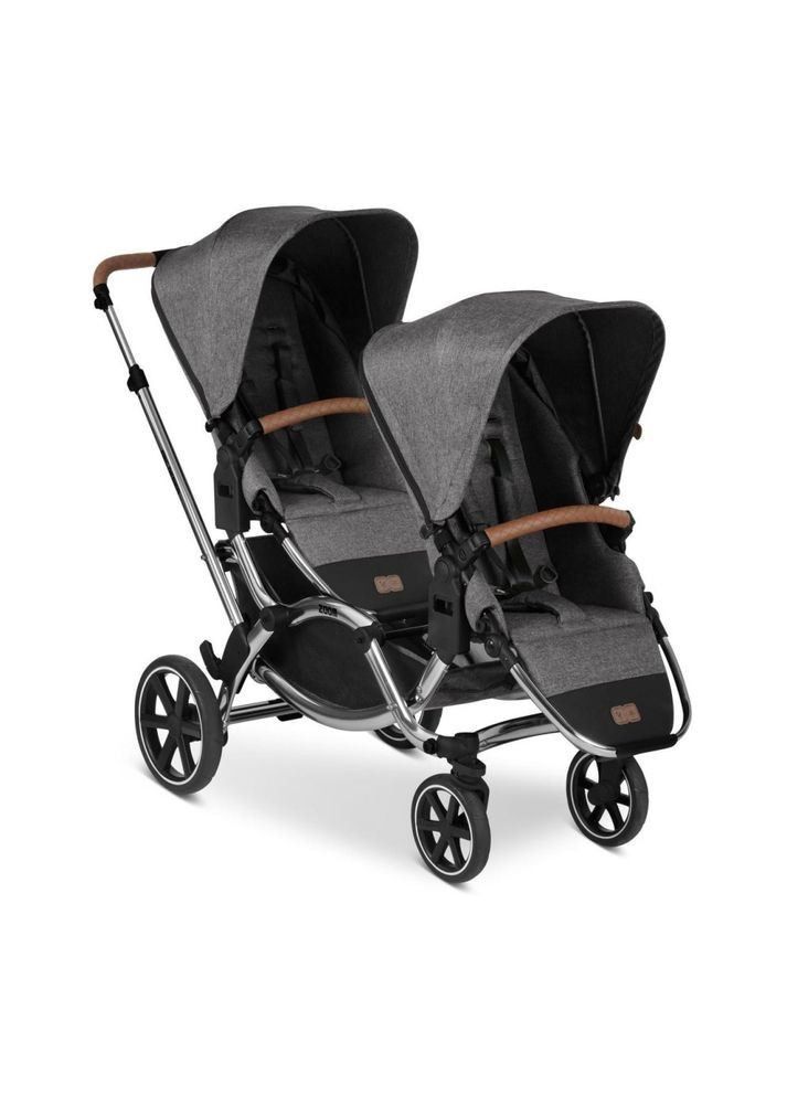 Універсальна коляска для двійні 2 в 1 Zoom Asphalt () ABC design 12002522003/K2 (336714361)
