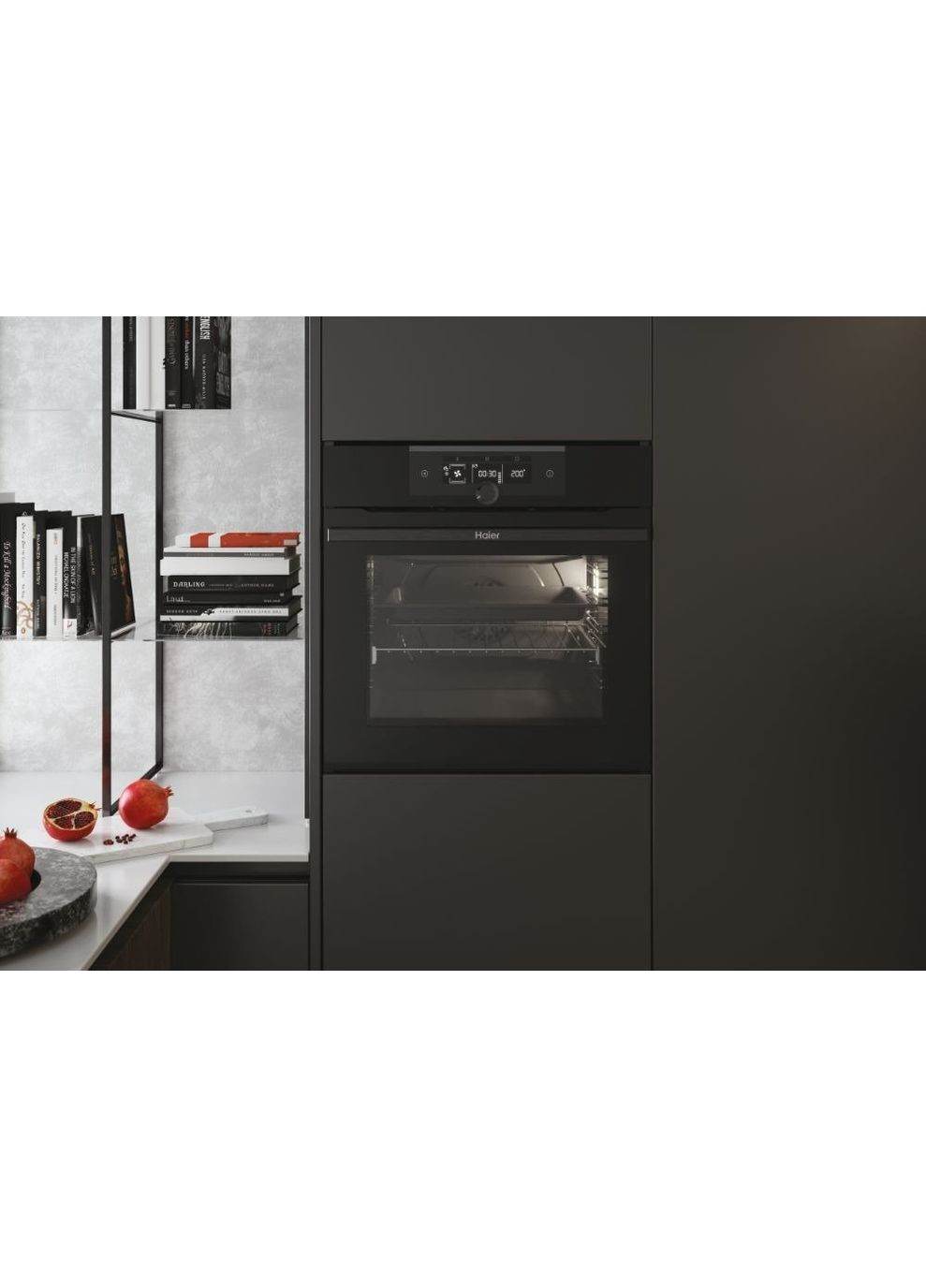 Духовой шкаф электрический HWO60SM2F3BH Haier (360795921)