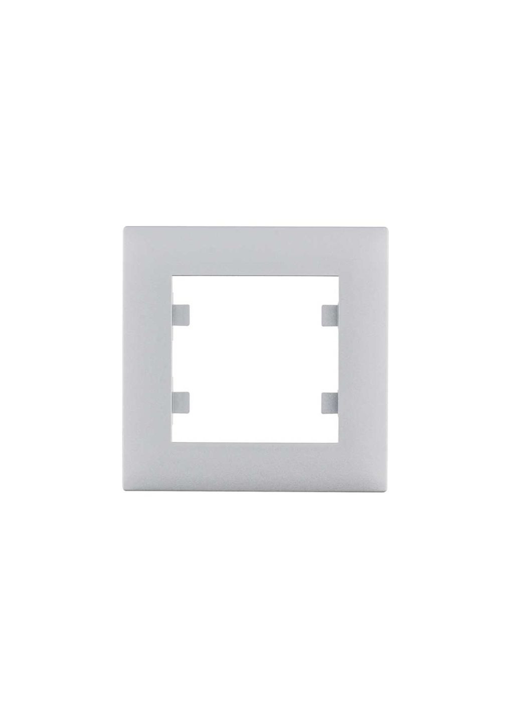 Одинарна Рамка 1X Lumina-Intens WL5512 срібна (10655) Hager (317755451)